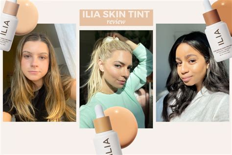 ilia skin tint vs foundation.